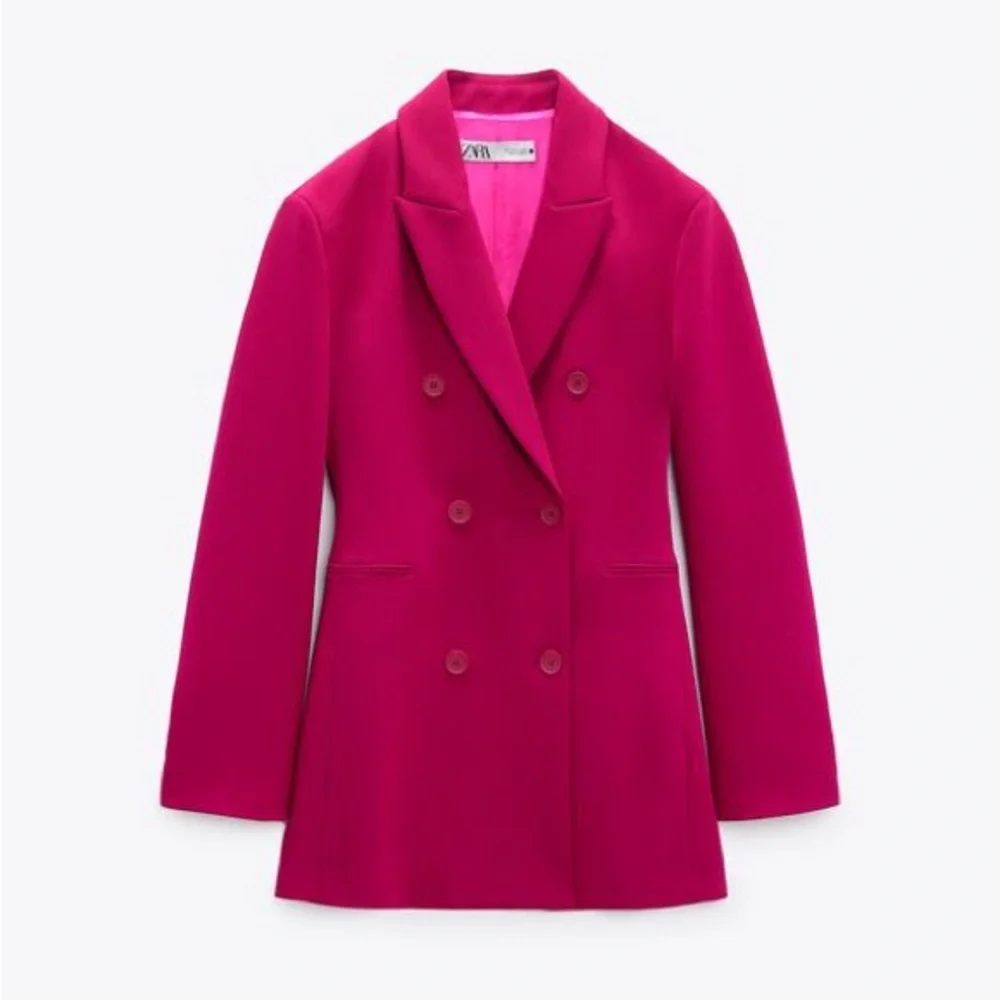 Zara Double BREASTED BLAZER DRESS NWT S - Picture 9 of 16
